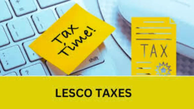 LESCO Taxes and Duties