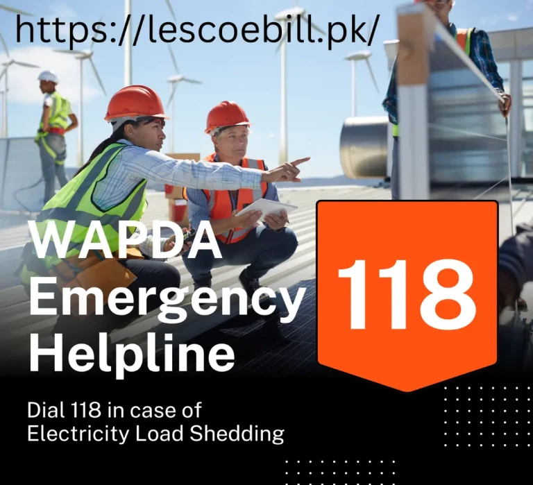 Wapda Emergency Helpline