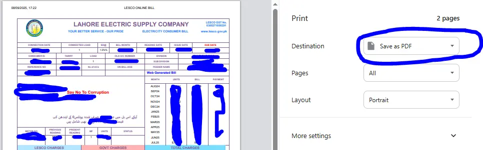 Check Your LESCO bill Online For Free 5 LESCO Bill Online